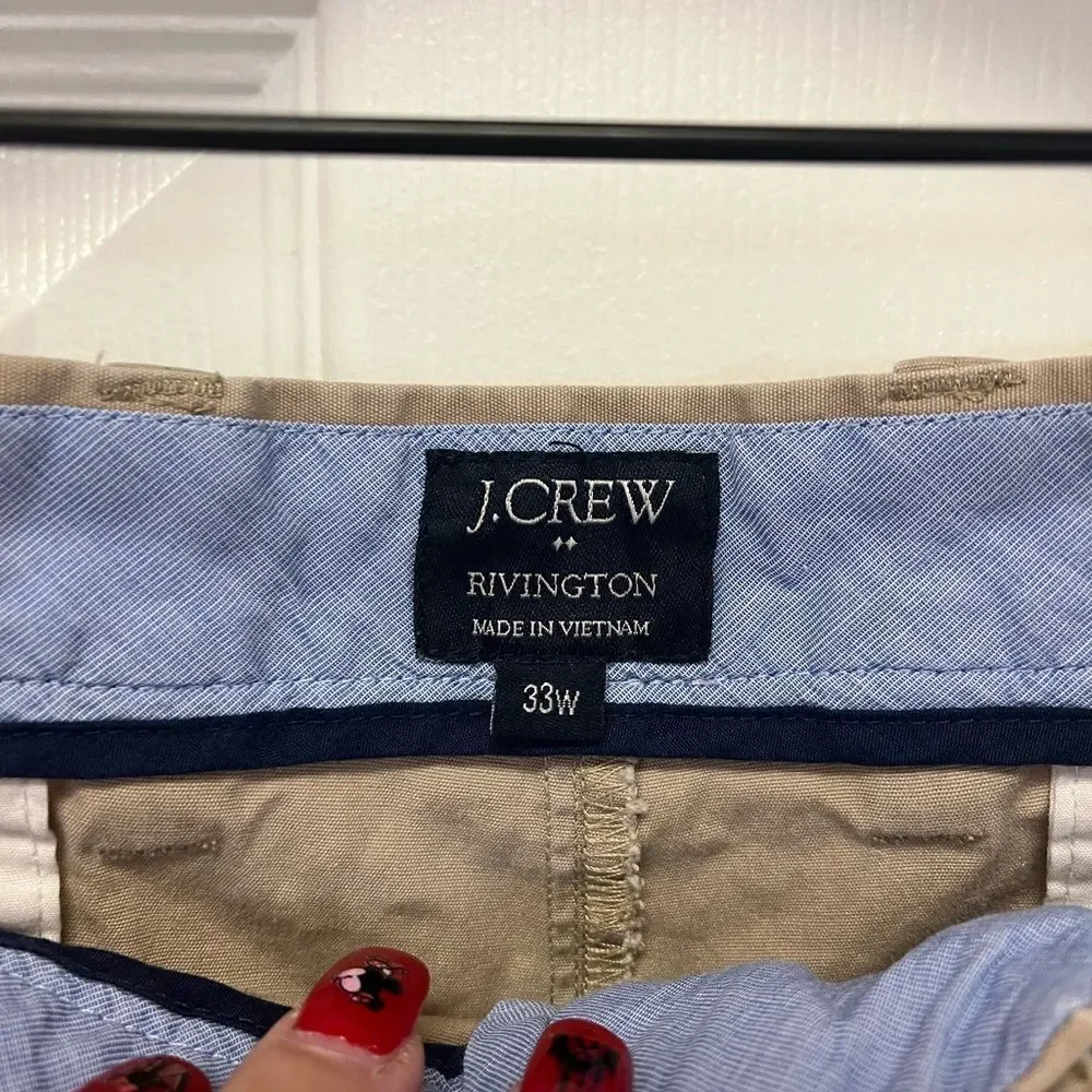 J. Crew shorts are